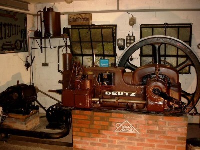 Stationary Engine: Deutz Standmotor / Stationärmotor 